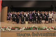 TRAKYA ÜNİVERSİTESİ EĞİTİM FAKÜLTESİNDE MEZUNİYET COŞKUSU