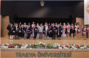 TRAKYA ÜNİVERSİTESİ EĞİTİM FAKÜLTESİNDE MEZUNİYET COŞKUSU
