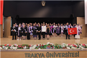 TRAKYA ÜNİVERSİTESİ EĞİTİM FAKÜLTESİNDE MEZUNİYET COŞKUSU