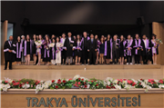 TRAKYA ÜNİVERSİTESİ EĞİTİM FAKÜLTESİNDE MEZUNİYET COŞKUSU