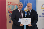 TRAKYA ÜNİVERSİTESİNDE 38. KÜLTÜR, SANAT VE SPOR ŞENLİKLERİNE KATKI SUNANLARA TEŞEKKÜR BELGESİ