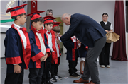 TRAKYA ÜNİVERSİTESİ ZEYNEP-MUSTAFA TAŞ UYGULAMA ANAOKULUNDA MEZUNİYET COŞKUSU