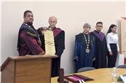 TRAKYA ÜNİVERSİTESİ REKTÖRÜ PROF. DR. MUSTAFA HATİPLER’E SOUTH-WEST ÜNİVERSİTESİ “NEOFİT RİLSKİ”NDEN FAHRİ DOKTORA UNVANI