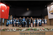 TRAKYA ÜNİVERSİTESİ MİMARLIK FAKÜLTESİ MEZUNLARINI UĞURLADI