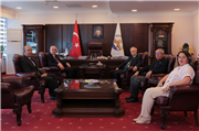KOSOVA BAŞBAKAN YARDIMCISI FİKRİM DAMKA’DAN REKTÖR PROF. DR. MUSTAFA HATİPLER’E ZİYARET