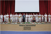 TRAKYA ÜNİVERSİTESİ KIRKPINAR SPOR BİLİMLERİ FAKÜLTESİNDE MEZUNİYET COŞKUSU