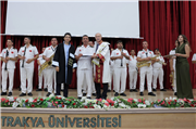 TRAKYA ÜNİVERSİTESİ KIRKPINAR SPOR BİLİMLERİ FAKÜLTESİNDE MEZUNİYET COŞKUSU