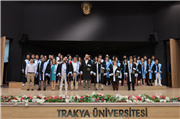 TRAKYA ÜNİVERSİTESİ KIRKPINAR SPOR BİLİMLERİ FAKÜLTESİNDE MEZUNİYET COŞKUSU