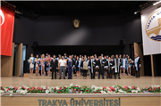 TRAKYA ÜNİVERSİTESİ KIRKPINAR SPOR BİLİMLERİ FAKÜLTESİNDE MEZUNİYET COŞKUSU