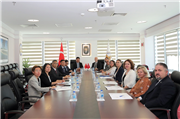 ÇİN HALK CUMHURİYETİ İSTANBUL BAŞKONSOLOSU WEI XIAODONG’DAN REKTÖR PROF. DR. MUSTAFA HATİPLER’E ZİYARET