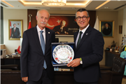 TRAKYA ÜNİVERSİTESİ REKTÖRÜ PROF. DR. MUSTAFA HATİPLER’DEN TÜSEB BAŞKANI PROF. DR. ÜMİT KERVAN’A ZİYARET