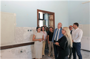 TRAKYA ÜNİVERSİTESİ HEYETİ EDİRNE DİJİTAL KENT ARŞİV MERKEZİ OLARAK İŞLEVLENDİRİLECEK TARİHÎ YAPIDA İNCELEMELERDE BULUNDU