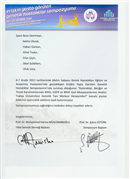 ÖĞRETİM ELEMANLARIMIZA ÜÇÜNCÜLÜK ÖDÜLÜ