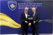 TRAKYA ÜNİVERSİTESİ HEYETİ, KOSOVA SAĞLIK BAKANI ARBEN VİTİA İLE BİR ARAYA GELDİ