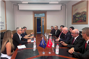 TRAKYA ÜNİVERSİTESİ HEYETİ, KOSOVA SAĞLIK BAKANI ARBEN VİTİA İLE BİR ARAYA GELDİ