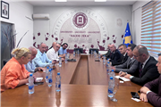 TRAKYA ÜNİVERSİTESİ İLE HAXHI ZEKA ÜNİVERSİTESİ ARASINDA İŞ BİRLİĞİ PROTOKOLÜ İMZALANDI