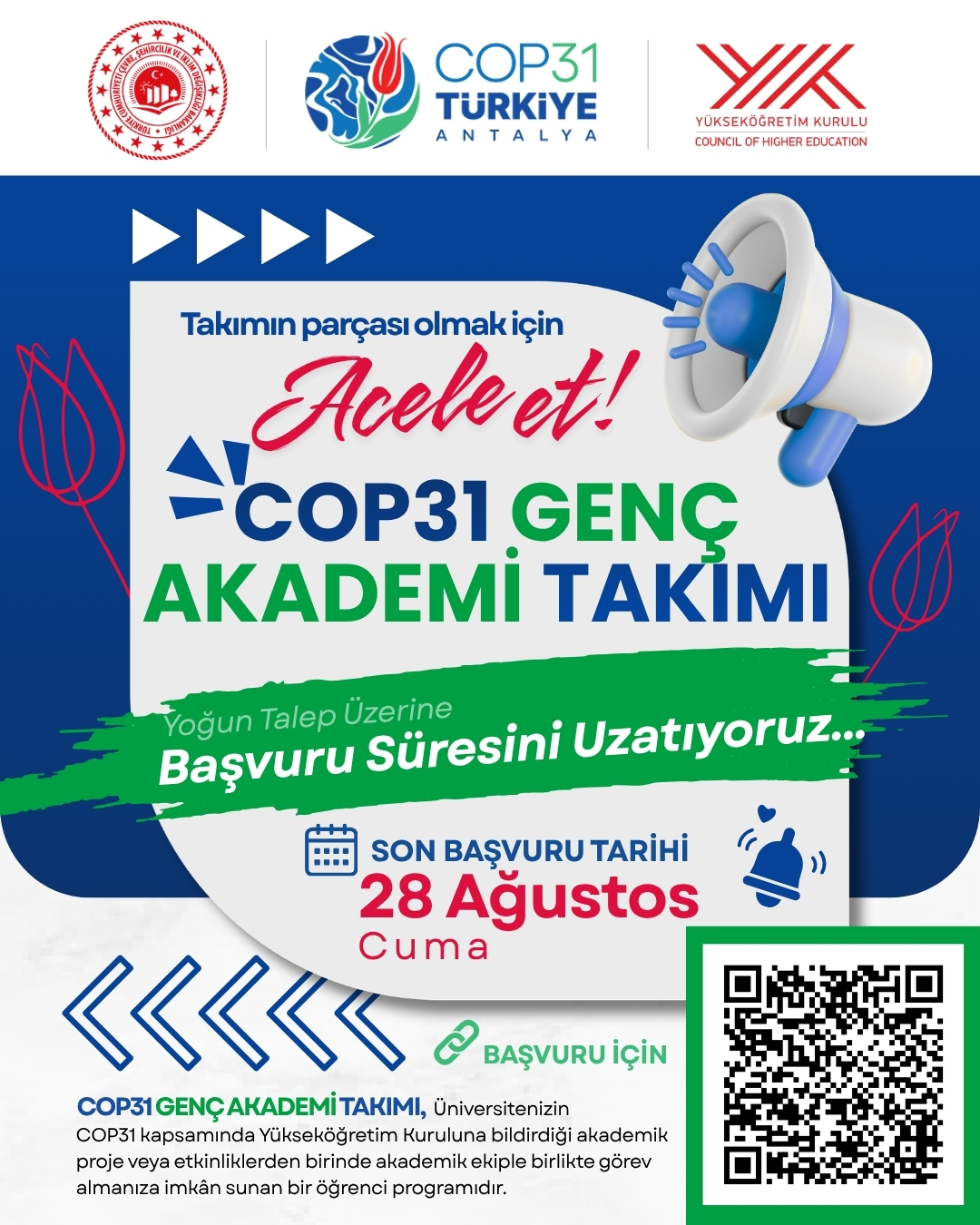 TRAKYA ÜNİVERSİTESİ COP31’DE GÜÇLÜ AKADEMİK TEMSİLİYLE YER ALACAK