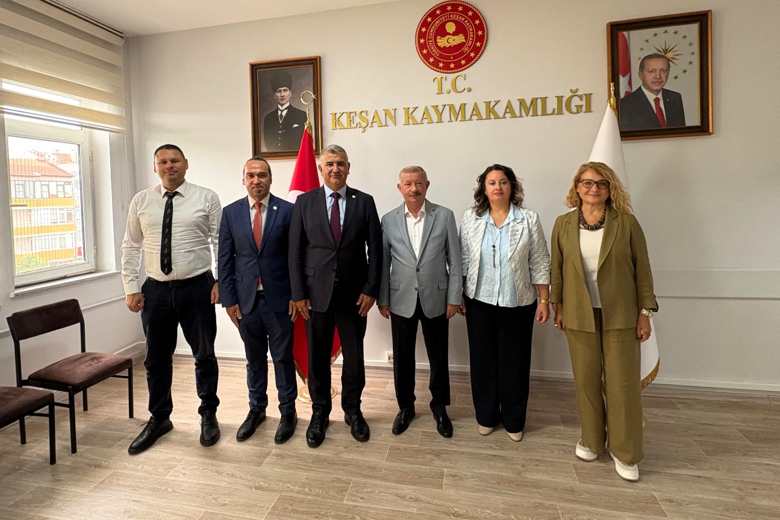 TRAKYA ÜNİVERSİTESİ HEYETİNDEN KEŞAN’DA DIŞ PAYDAŞ ZİYARETLERİ