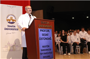 TRAKYA ÜNİVERSİTESİ TIP FAKÜLTESİNDE BEYAZ ÖNLÜK COŞKUSU
