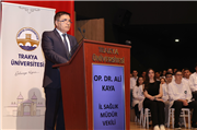 TRAKYA ÜNİVERSİTESİ TIP FAKÜLTESİNDE BEYAZ ÖNLÜK COŞKUSU