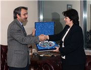 SADİYE XHEKO’DAN REKTÖRLÜĞE ZİYARET