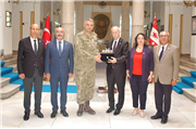 TRAKYA ÜNİVERSİTESİ YÖNETİMİNDEN EDİRNE GARNİZON KOMUTANI TUĞGENERAL MAHMUT SERT’E ZİYARET