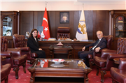 EDİRNE MİLLETVEKİLİ FATMA AKSAL’DAN REKTÖR PROF. DR. MUSTAFA HATİPLER’E ZİYARET