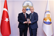 AZERBAYCAN HEYETİNDEN REKTÖR PROF. DR. MUSTAFA HATİPLER’E ZİYARET