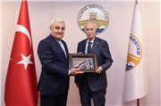 AZERBAYCAN HEYETİNDEN REKTÖR PROF. DR. MUSTAFA HATİPLER’E ZİYARET