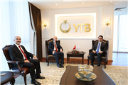 REKTÖR PROF. DR. MUSTAFA HATİPLER’DEN YTB BAŞKANI ABDULHADİ TURUS’A ZİYARET