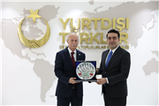REKTÖR PROF. DR. MUSTAFA HATİPLER’DEN YTB BAŞKANI ABDULHADİ TURUS’A ZİYARET