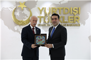 REKTÖR PROF. DR. MUSTAFA HATİPLER’DEN YTB BAŞKANI ABDULHADİ TURUS’A ZİYARET