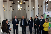 AB BAŞKANLIĞI HEYETİ, TRAKYA ÜNİVERSİTESİNİN EDİRNE DİJİTAL KENT ARŞİV MERKEZİ OLARAK İŞLEVLENDİRECEĞİ TARİHİ YAPIDA İNCELEMELERDE BULUNDU