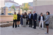AB BAŞKANLIĞI HEYETİ, TRAKYA ÜNİVERSİTESİNİN EDİRNE DİJİTAL KENT ARŞİV MERKEZİ OLARAK İŞLEVLENDİRECEĞİ TARİHİ YAPIDA İNCELEMELERDE BULUNDU