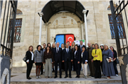 AB BAŞKANLIĞI HEYETİ, TRAKYA ÜNİVERSİTESİNİN EDİRNE DİJİTAL KENT ARŞİV MERKEZİ OLARAK İŞLEVLENDİRECEĞİ TARİHİ YAPIDA İNCELEMELERDE BULUNDU