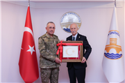 2.KOLORDU KOMUTANI KORGENERAL ALPARSLAN KILINÇ’TAN REKTÖR PROF. DR. MUSTAFA HATİPLER’E ZİYARET