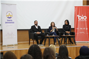 TRAKYA ÜNİVERSİTESİ BİLİM KAFE'DE MEME KANSERİ FARKINDALIĞINA DİKKAT ÇEKİLDİ