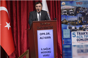 TRAKYA ÜNİVERSİTESİ EV SAHİPLİĞİNDE DÜZENLENEN 5. TRAKYA ACİL TIP GÜNLERİ SEMPOZYUMU BAŞLADI