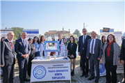 EDİRNE VALİSİ YUNUS SEZER VE REKTÖR PROF. DR. MUSTAFA HATİPLER “TOPLULUKLAR BULUŞUYOR” ETKİNLİĞİNDE ÖĞRENCİLERLE BİR ARAYA GELDİ