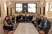 ULUSLARARASI BALKAN RESSAMLARI EDİRNE SANAT BULUŞMASI KAPSAMINDA SANATÇI HEYETİ KARAAĞAÇ YERLEŞKESİ VE SAĞLIK MÜZESİ’Nİ ZİYARET ETTİ