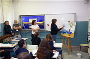 BALKAN RESSAMLARI EDİRNE’DE ÖĞRENCİLERLE SANAT ATÖLYELERİNDE BULUŞTU