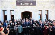EDİRNE İL HALK KÜTÜPHANESİ VE TARİHİ EDİRNE MURADİYE MEVLEVİHANESİ TÖRENLERLE AÇILDI