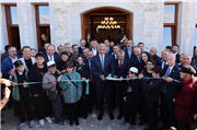 EDİRNE İL HALK KÜTÜPHANESİ VE TARİHİ EDİRNE MURADİYE MEVLEVİHANESİ TÖRENLERLE AÇILDI
