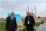SANATTA KARDEŞLİK KÖPRÜLERİNİ GÜÇLENDİREN BALKAN RESSAMLARI, SELİMİYE’Yİ RESMETTİ