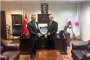REKTÖR PROF. DR. MUSTAFA HATİPLER’DEN EDİRNE BÖLGE İDARE MAHKEMESİ BAŞKANI MEHMET METİN KAHRAMAN’A ZİYARET