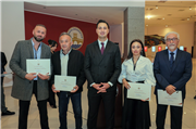 TRAKYA ÜNİVERSİTESİNDE ULUSLARARASI BALKAN RESSAMLARI EDİRNE SANAT BULUŞMASI SERGİSİ AÇILDI