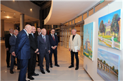 TRAKYA ÜNİVERSİTESİNDE ULUSLARARASI BALKAN RESSAMLARI EDİRNE SANAT BULUŞMASI SERGİSİ AÇILDI