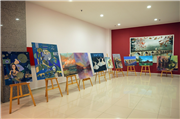 TRAKYA ÜNİVERSİTESİNDE ULUSLARARASI BALKAN RESSAMLARI EDİRNE SANAT BULUŞMASI SERGİSİ AÇILDI