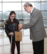 REKTÖR VEKİLİ PROF. DR. SÜLEYMAN PİŞKİN ENGELLİ ÖĞRENCİLERİMİZ İLE BİR ARAYA GELDİ