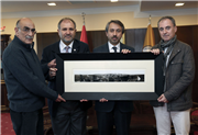 CEM ALTINEL VE KASIM YOLAGELDİ’DEN REKTÖRÜMÜZE ZİYARET